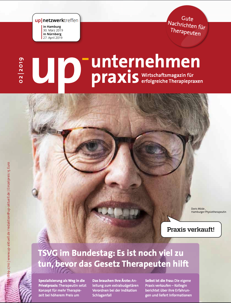 Ausgabe 2/2019 TSVG im Bundestag: Es ist noch viel zu tun, bevor das Gesetz Therapeuten hilft