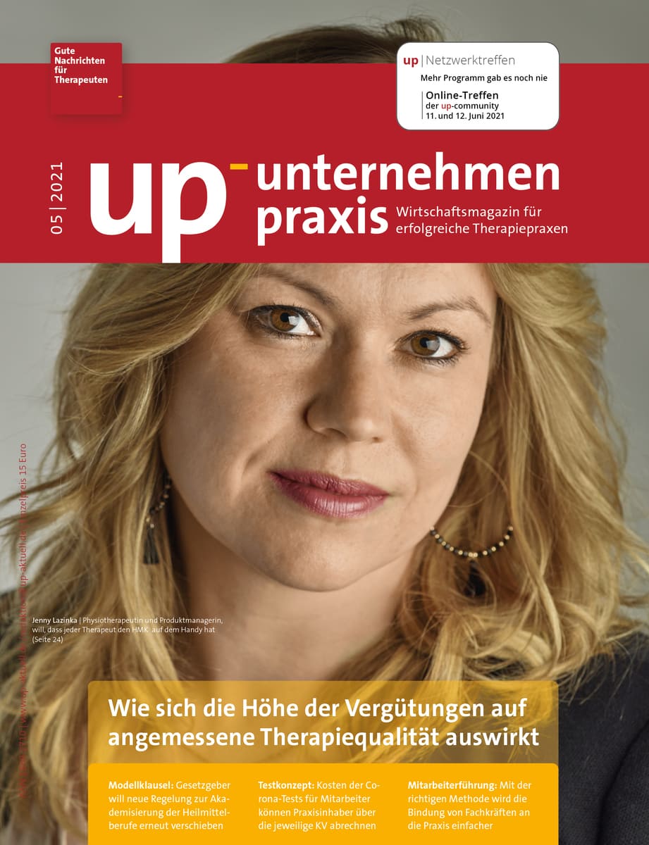 up Magazin für Therapeuten 05/2021