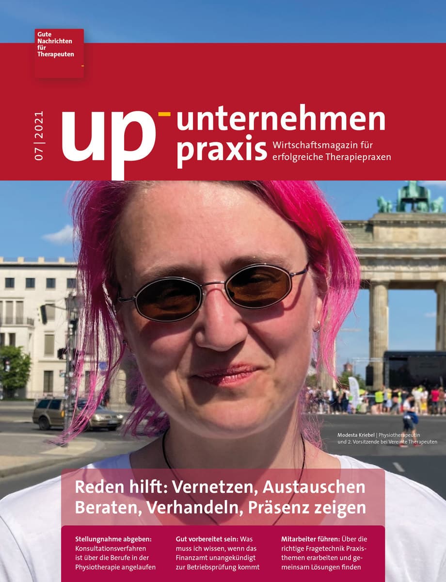 up Magazin für Therapeuten 07/2021