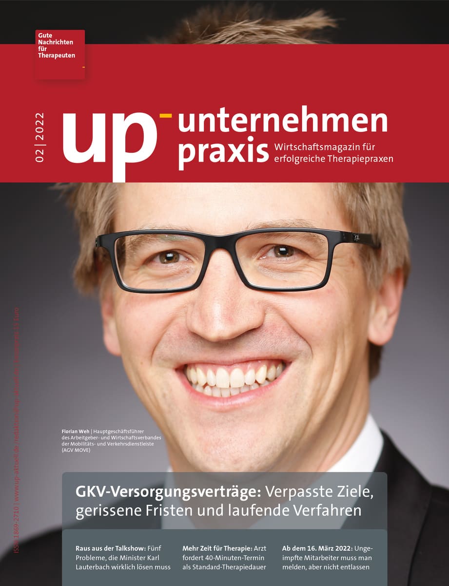 up Magazin für Therapeuten 02/2022