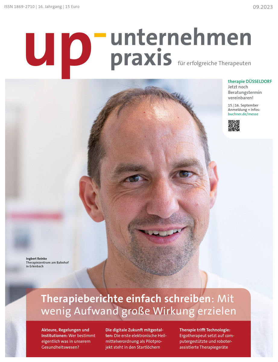 up Magazin für Therapeuten 09/2023