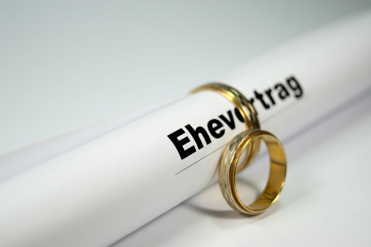 Schritt für Schritt im Ernstfall abgesichert: Ehevertrag